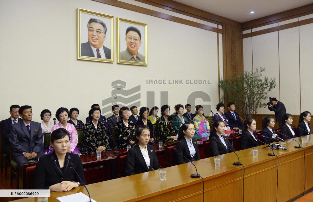 N. Korea calls for return of 12 waitresses