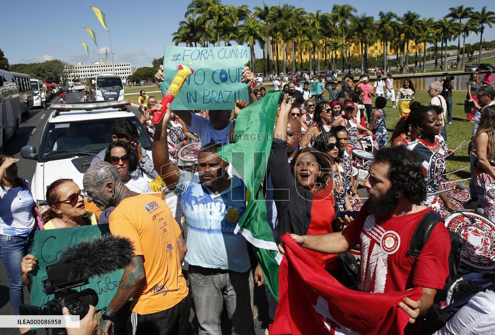 Olympic torch relay begins in Brazil