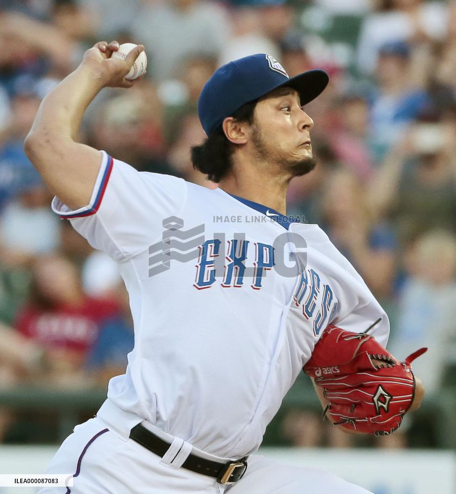 Darvish throws 3 innings in 2nd rehab assignment