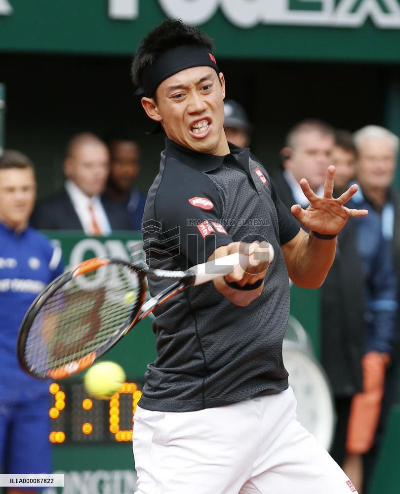 Tennis: Nishikori picks up 50th Grand Slam win