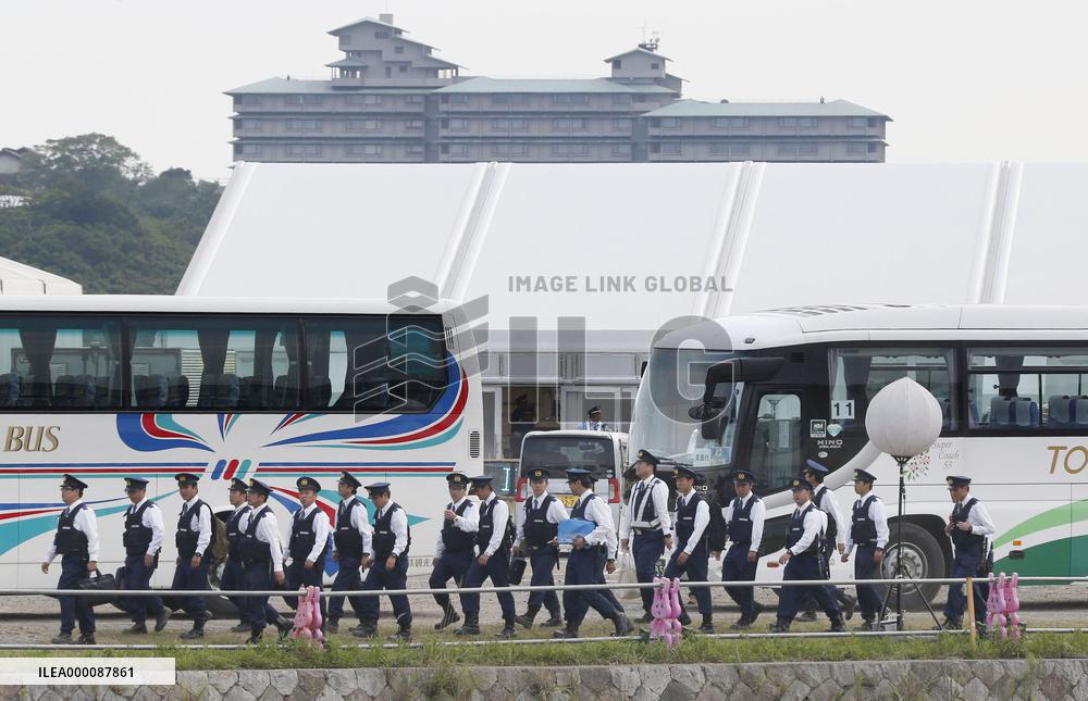 Security tight ahead of May 26-27 G-7 summit