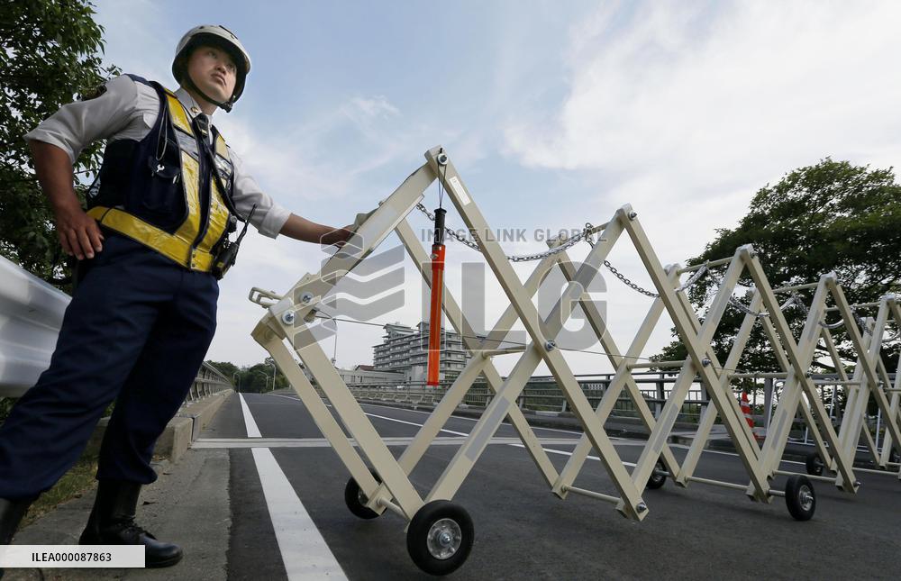 Security tight ahead of May 26-27 G-7 summit