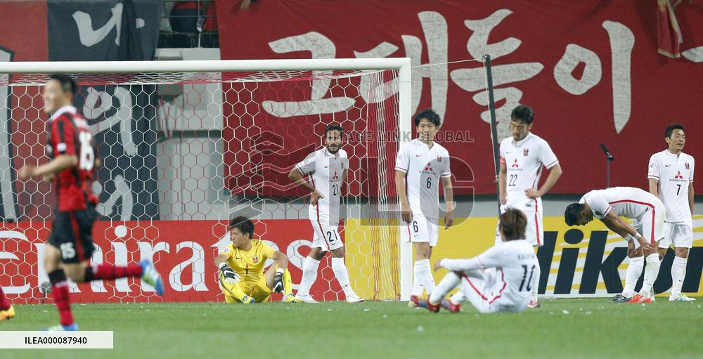 Soccer: Urawa knocked out on penalties in ACL classic