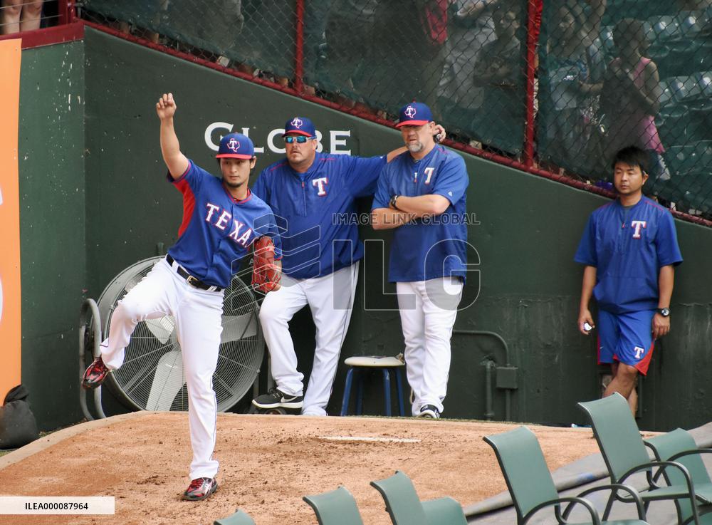 Baseball: Darvish calms as return to major league mound looms