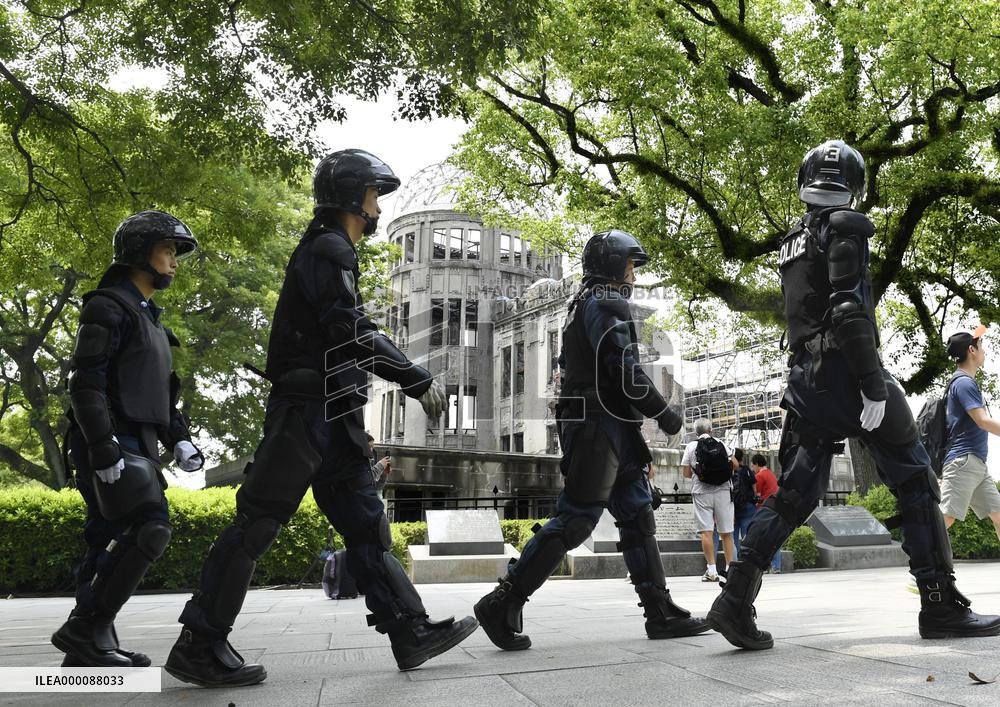 Obama to visit Hiroshima, security tightens