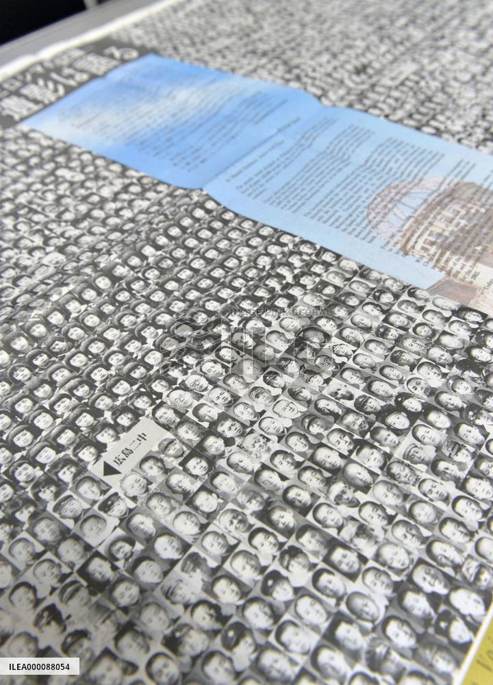 Local daily carries photos of a-bomb victims