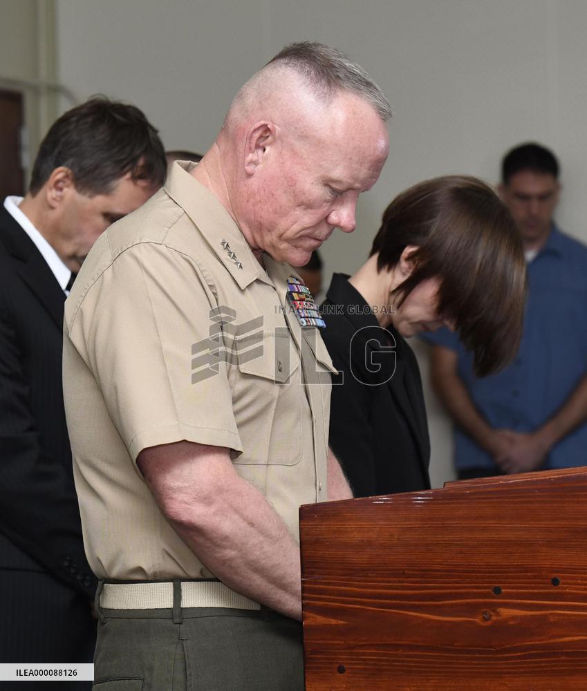 U.S. Okinawa chief states shock at woman's death, explains new steps