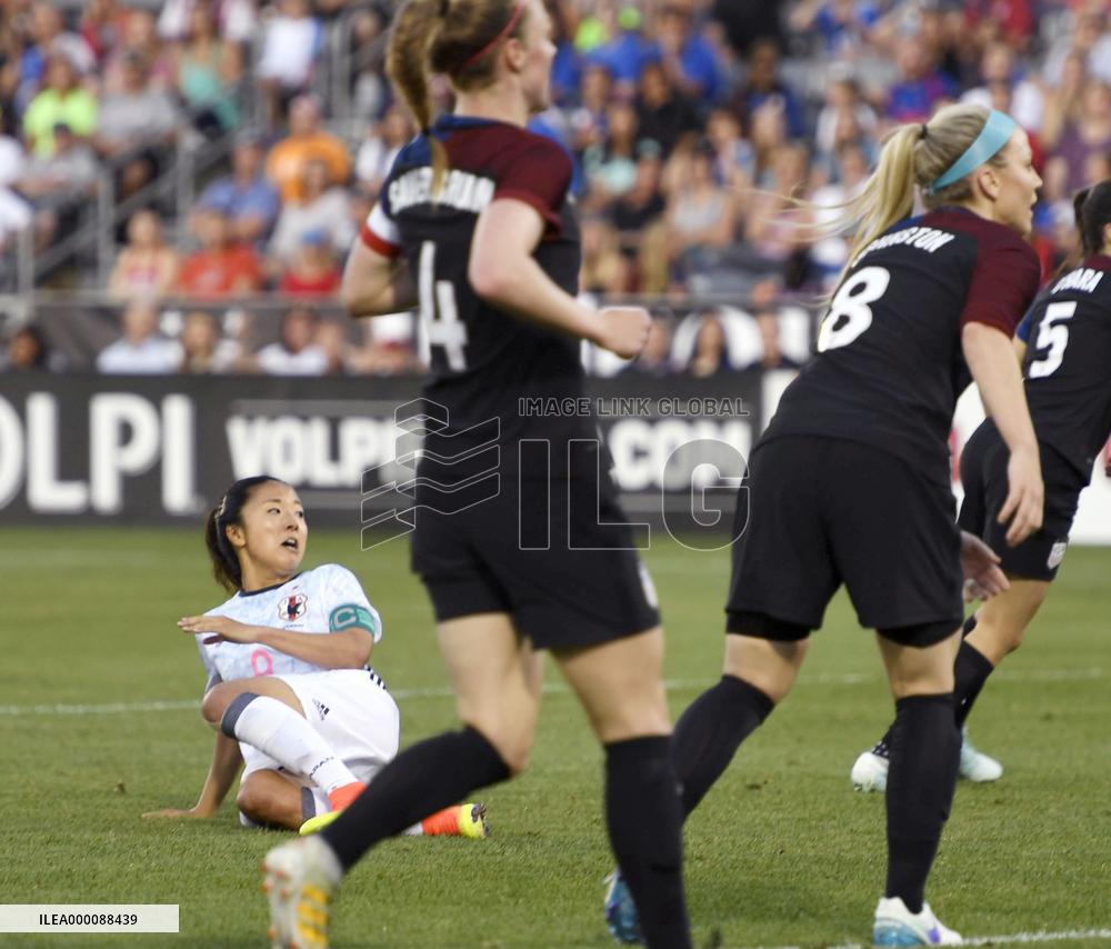 Women's World Cup rivals Japan, U.S. draw in friendly
