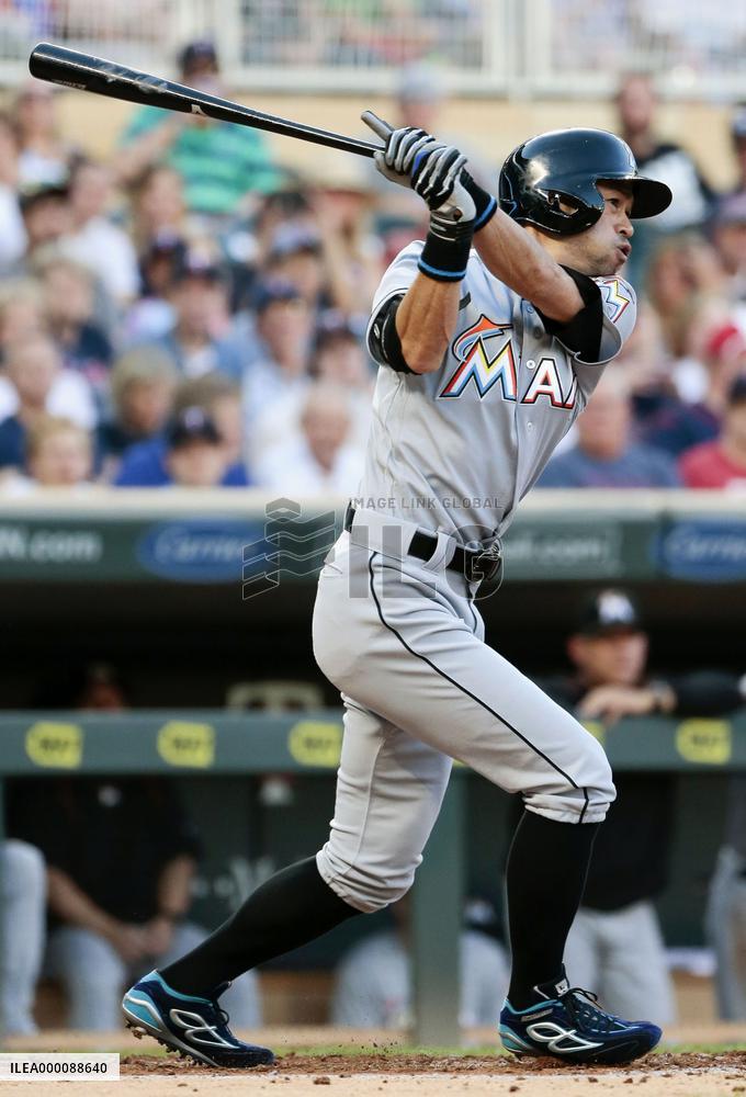 Ichiro has 3 hits in Marlins' loss