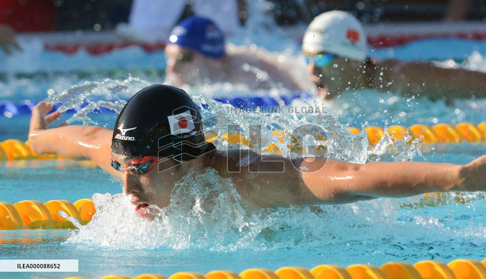 Swimming: Hagino wins two races at Mare Nostrum