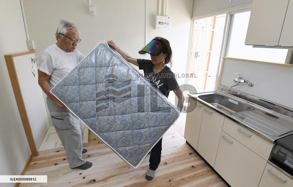 Temporary housing opens to evacuees