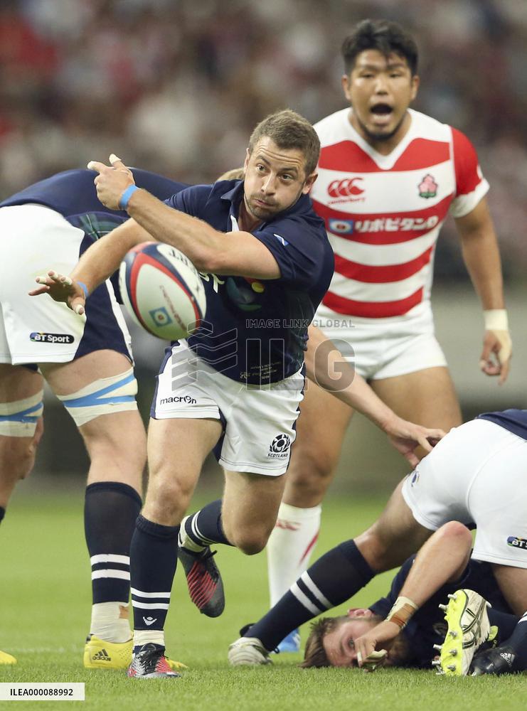 Brave Blossoms lose to Scotland