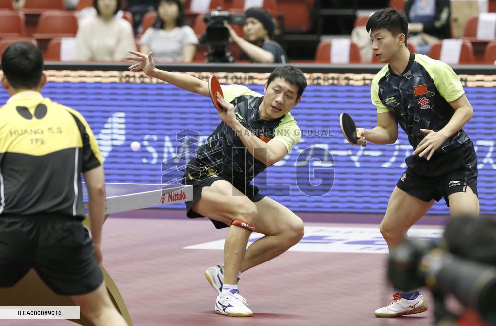China's Ma, Xu win ITTF Japan Open doubles title