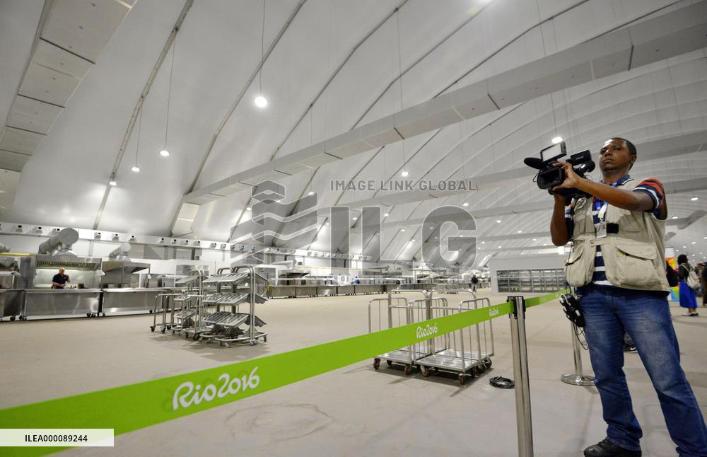Rio's Olympic village unveiled to press