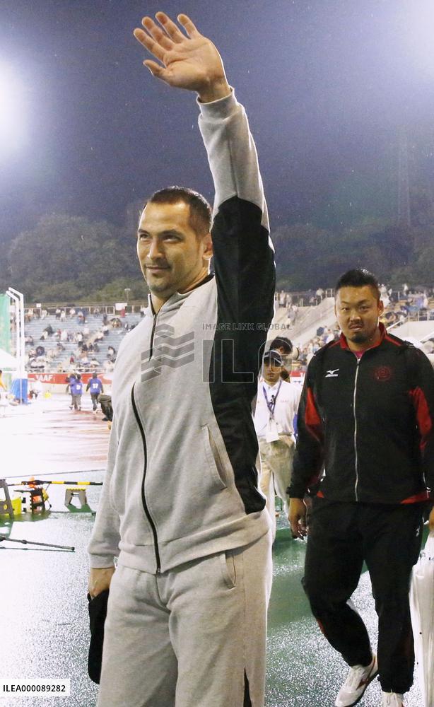 Athens Olympic hammer throw champ Murofushi set to retire