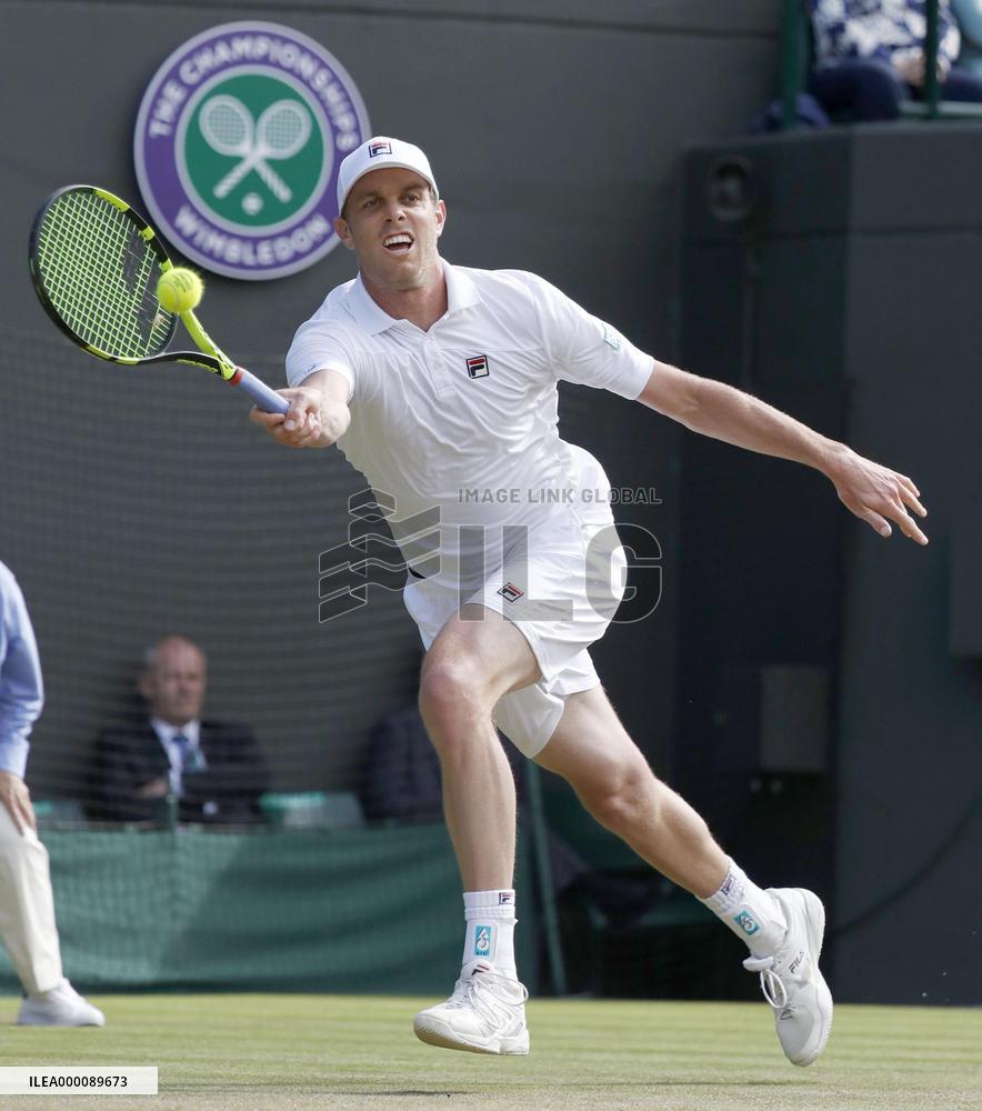 Sam Querrey knocks Novak Djokovic out of Wimbledon tennis