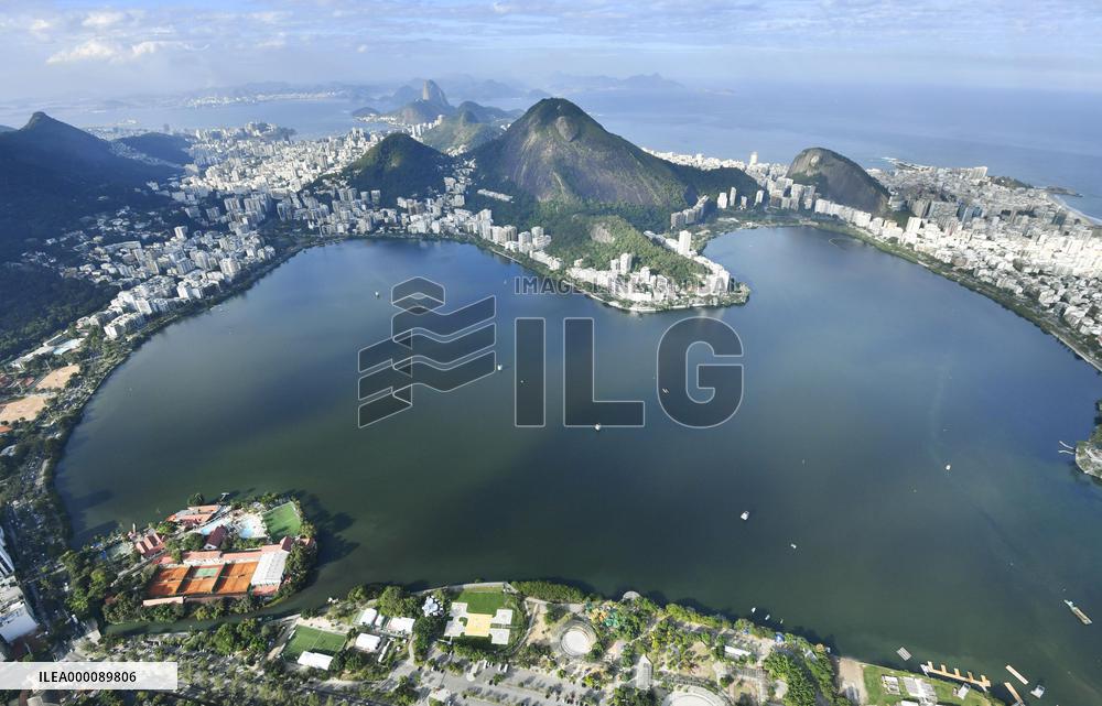 Aerial photo of Rio de Janeiro Olympics facility