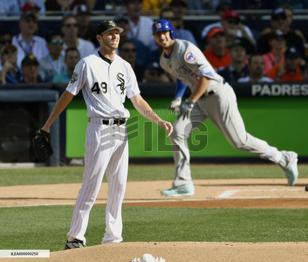 Sale allows home run in annual MLB All-Star Game