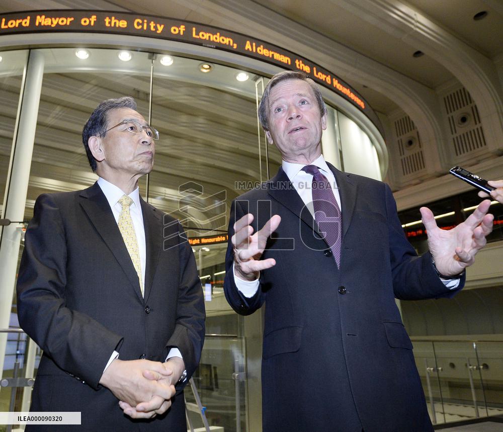 London to stay as int'l financial center: lord mayor