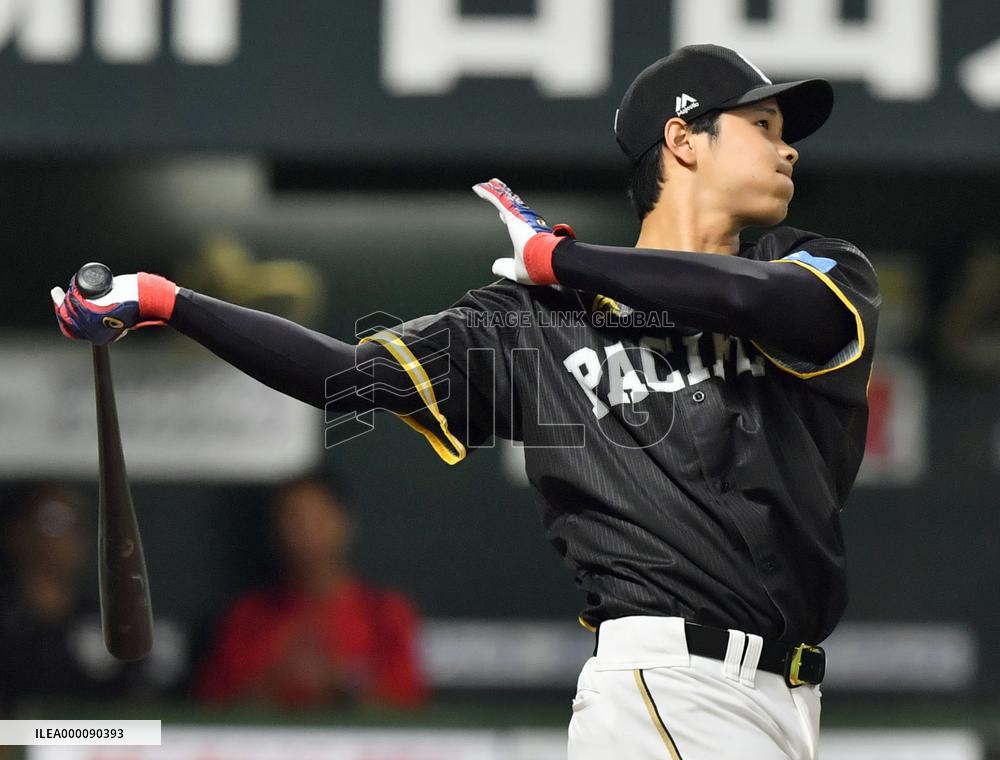 Baseball: Otani wins All-Star Home Run Derby
