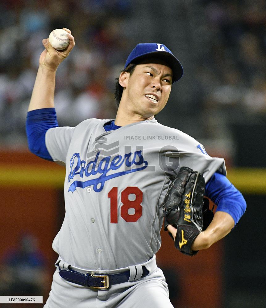 Dodgers' Maeda takes 7th loss