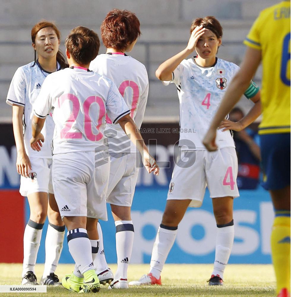 Soccer: Nadeshiko Japan sunk by Sweden in friendly
