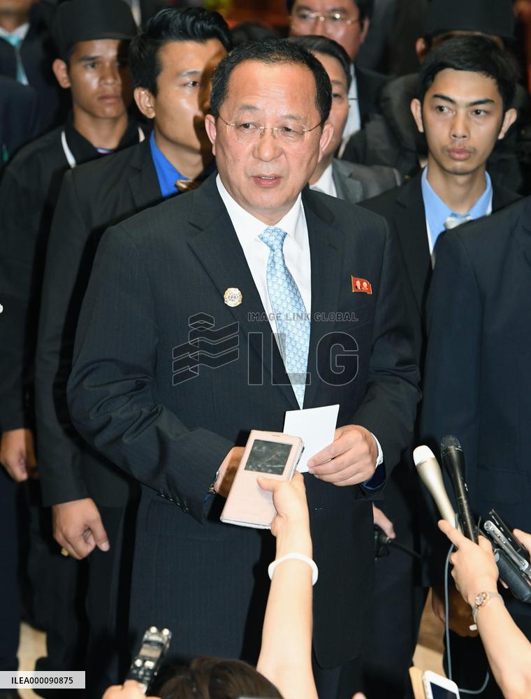 N. Korea says any further nuclear test depends on U.S.