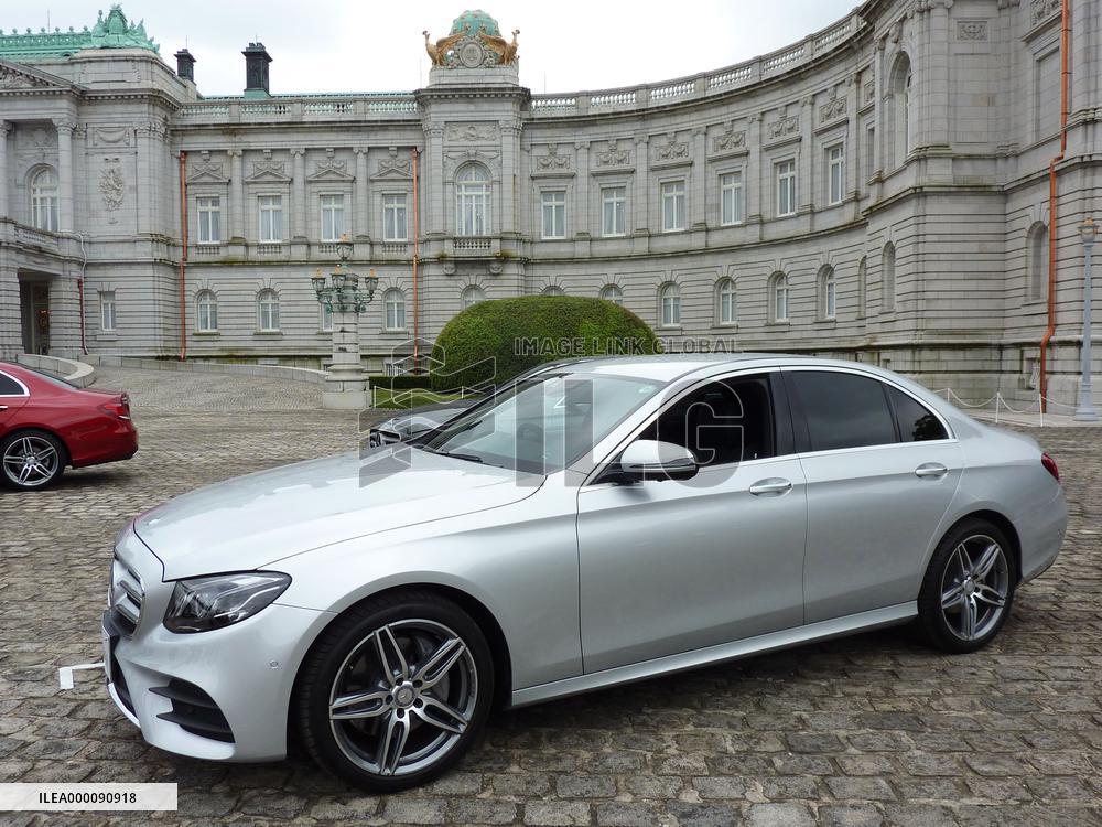 New E-Class model of Mercedes-Benz