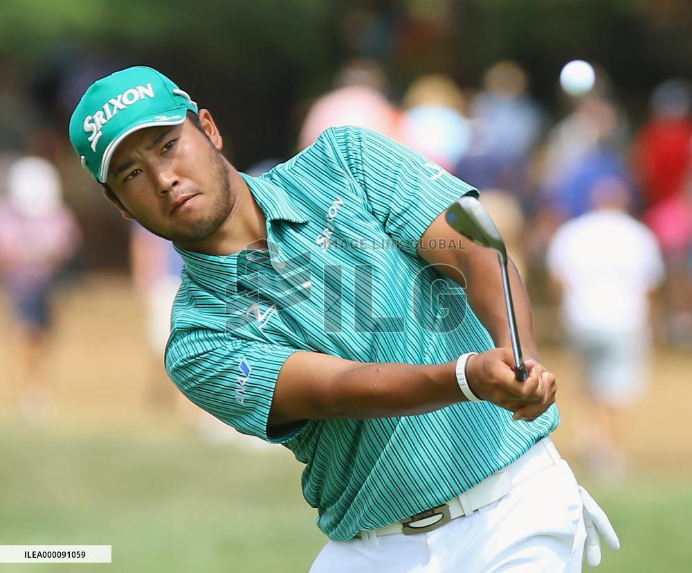 Matsuyama 5 shots back at PGA championship