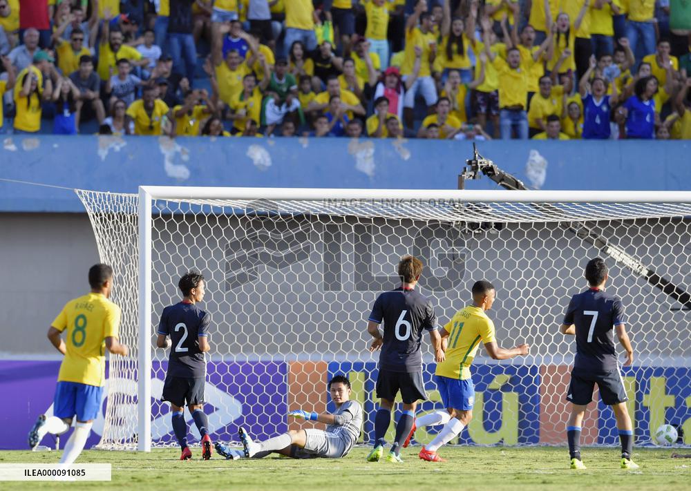 Japan outclassed by Neymar's Brazil in final Rio tune-up