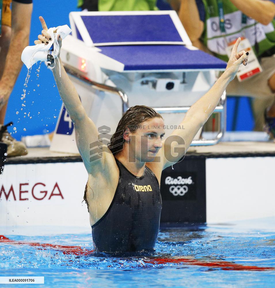 Hungary's Hosszu wins women's 400-meter individual medley