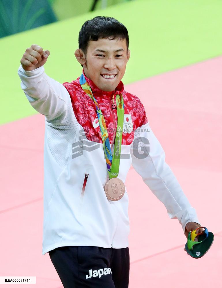 Olympics: Takato wins judo bronze in Rio