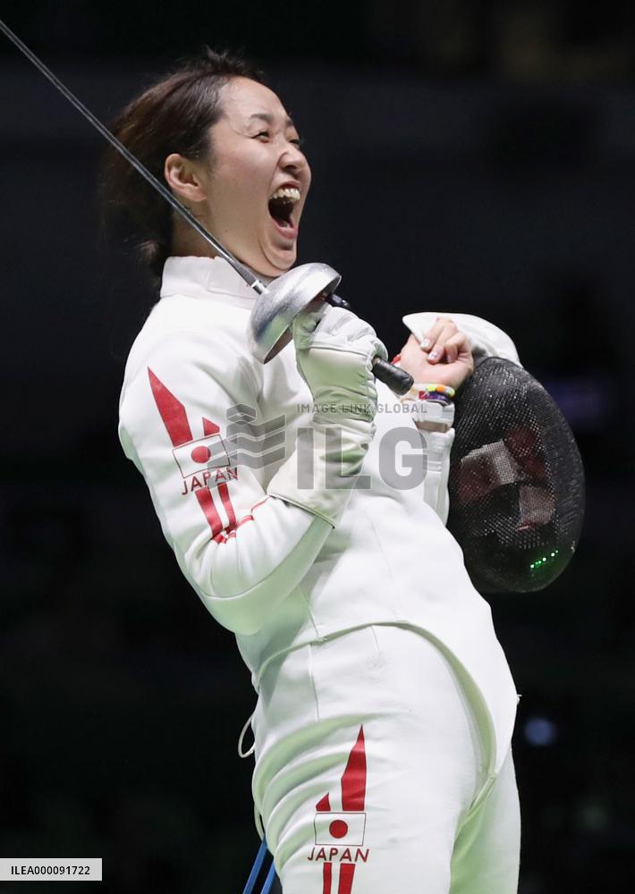 Sato finishes eighth in Rio Olympic fencing epee individual