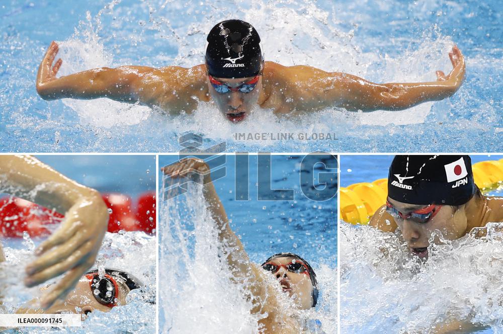 Hagino swims to Japan's 1st gold at Rio 2016