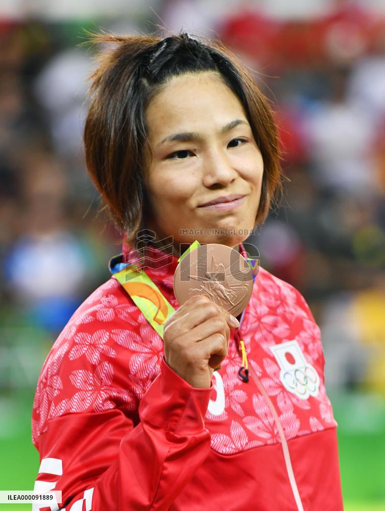 Olympics: Matsumoto wins bronze in women's 57-kg class
