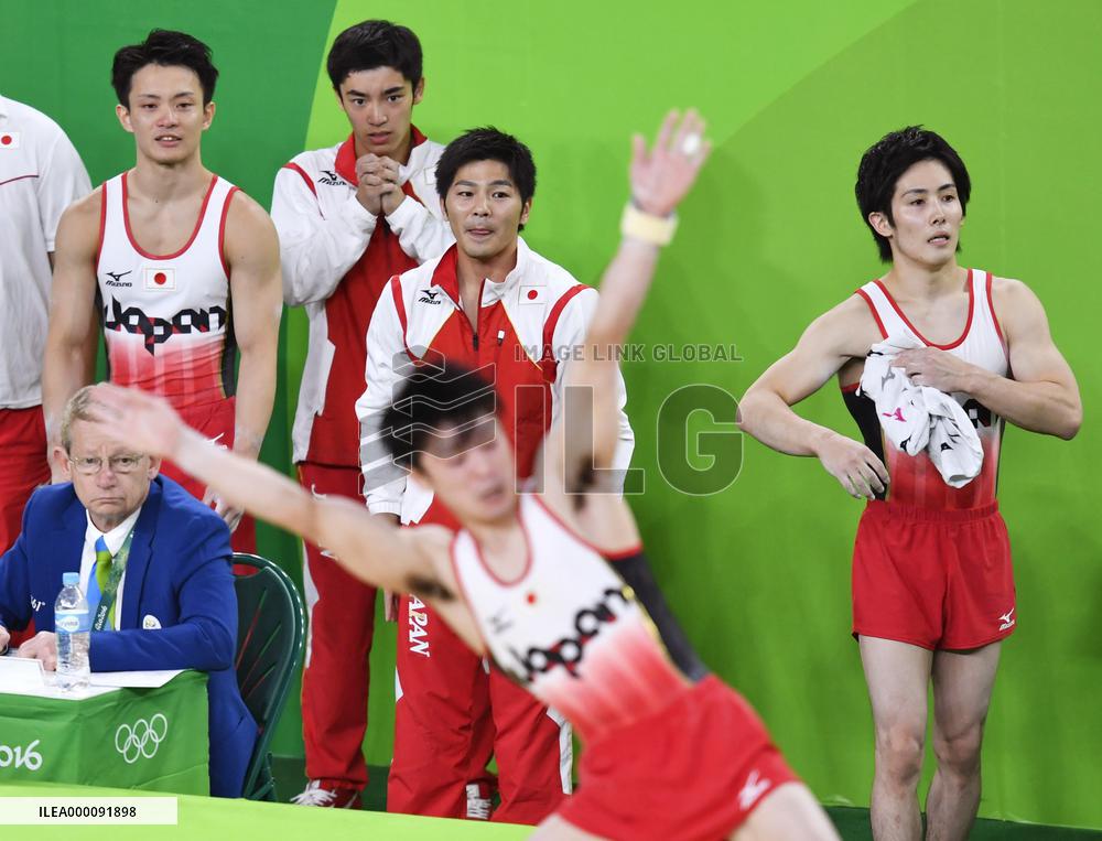 Olympics: Japanese men win Rio gymnastics team gold, 1st in 3 Games