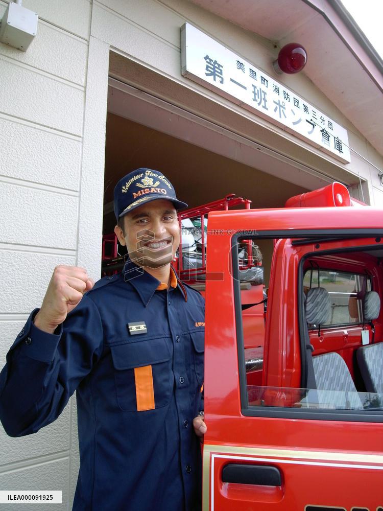 Over 200 foreigners active with volunteer fire corps in Japan
