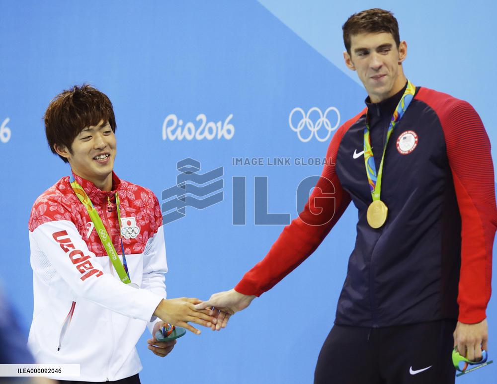 Olympics: Phelps wins, Sakai takes silver in men's 200m butterfly