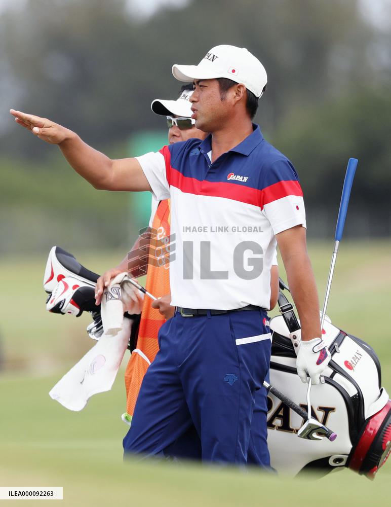Olympics: Japan's Ikeda off to slow start in men's golf