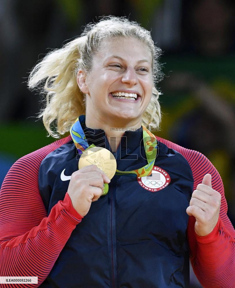 Olympics: American Harrison wins women's 78-kg judo gold