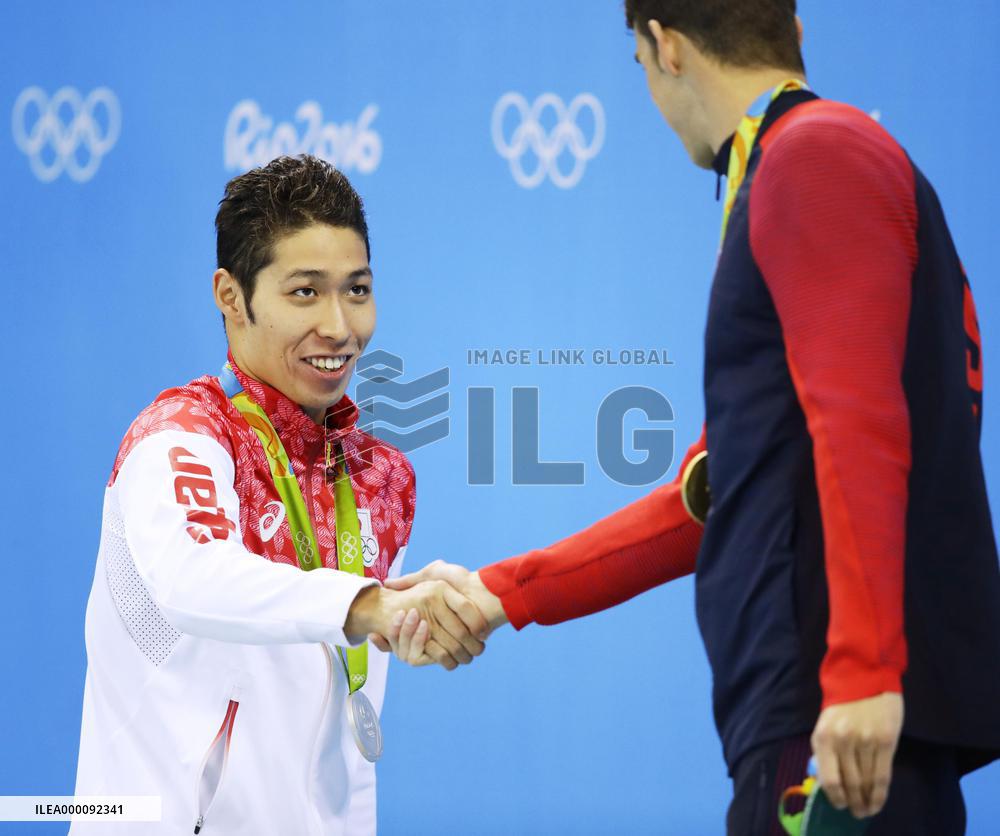 Olympics: Hagino feeling pain in elbow, may have surgery after Rio