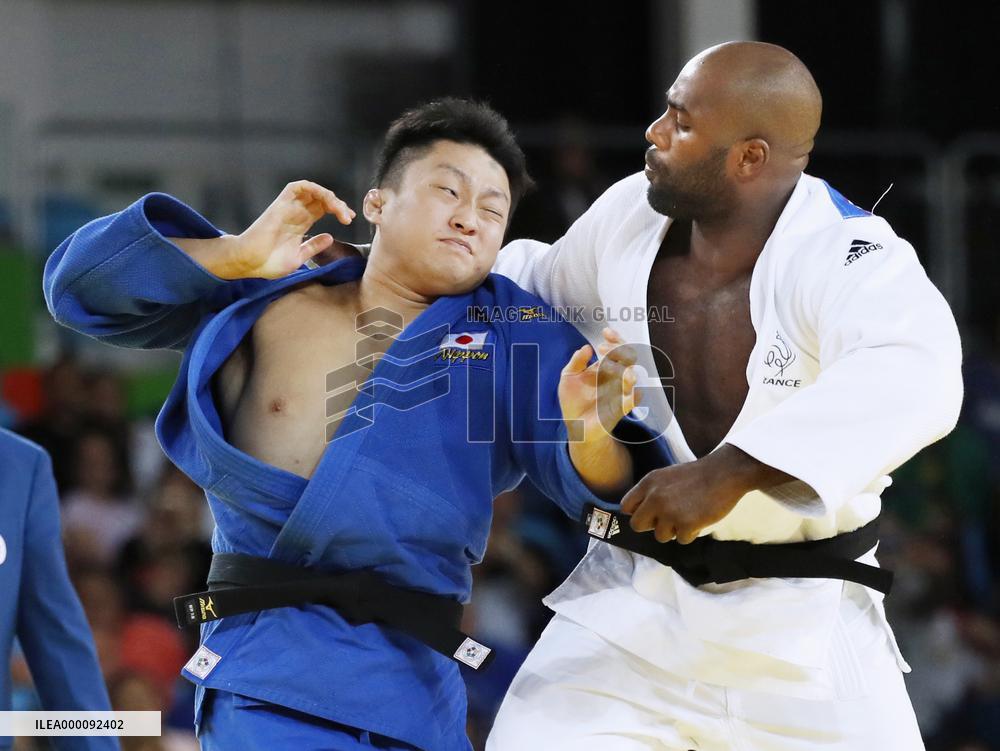 Olympics: Riner wins judo over 100-kg gold