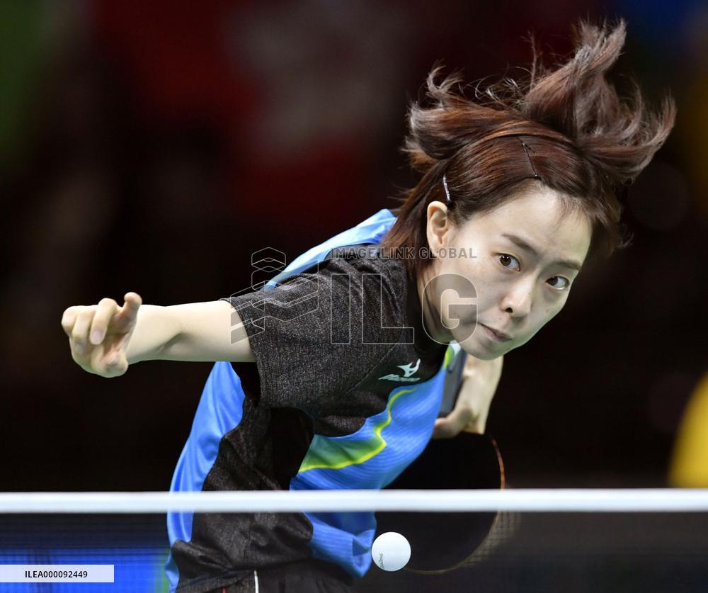 Olympics: Ishikawa on a mission in table tennis team event