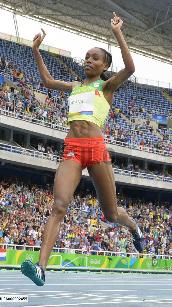 Olympics: Ayana wins women's 10,000m gold with world record