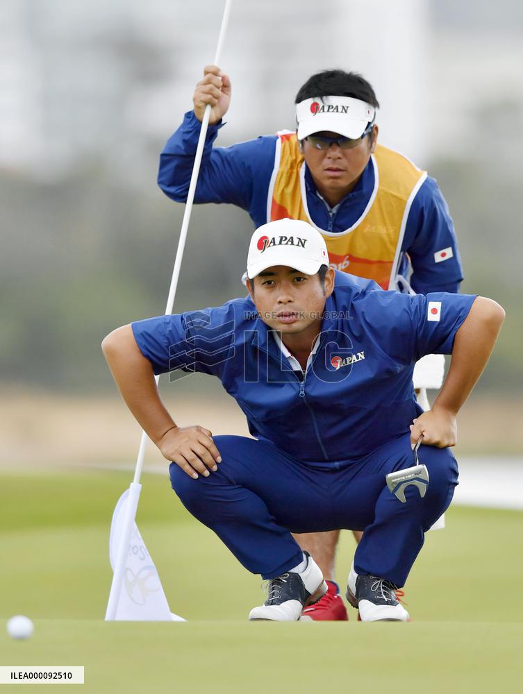 Olympics: Ikeda in tie for 37th in golf