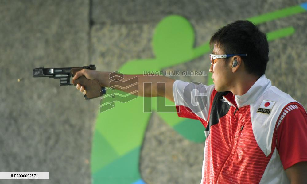 Olympics: Rapid fire pistol qualification round