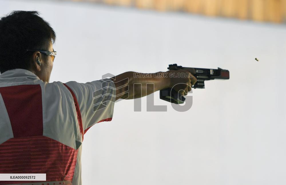 Olympics: Rapid fire pistol qualification round