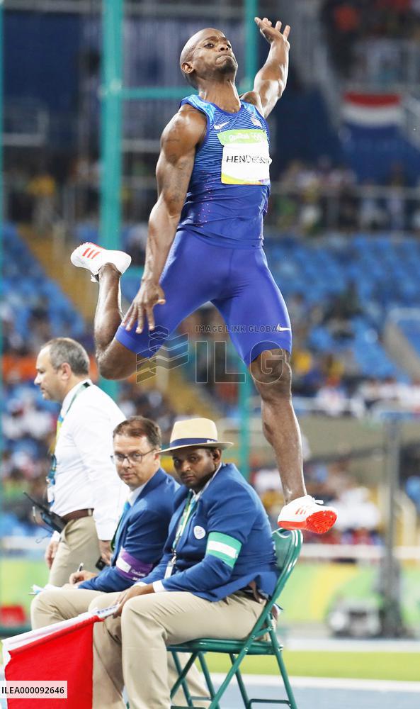 Olympics: Henderson wins men's long jump gold