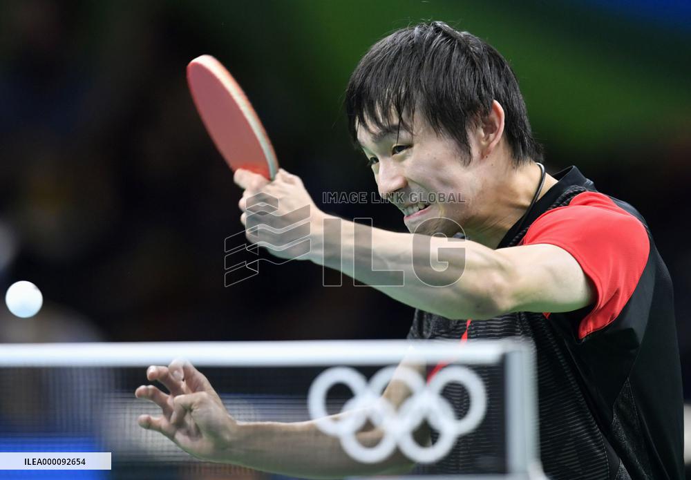 Olympics: Japan wins in table tennis team event