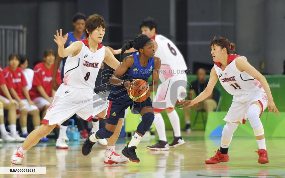 Olympics: Japan down France in women's basketball